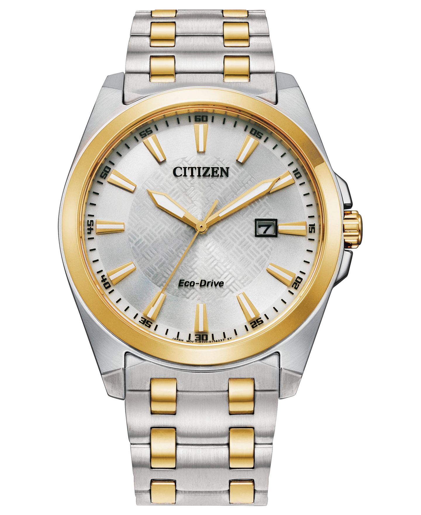 Мужские часы Citizen Eco-Drive Corso Two-Tone Stainless Steel Bracelet Watch 41mm — фото 1
