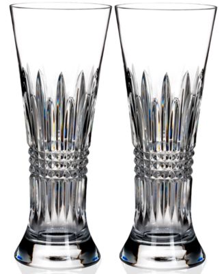 Waterford - Lismore Diamond Set of 2 Pilsner Glasses