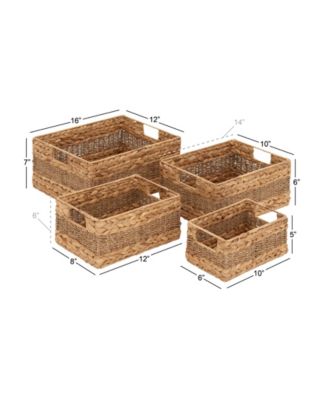 Natural Storage Basket, Set of 4