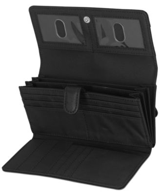 Receipt Manager Leather Wallet, Exclusively at Macy's