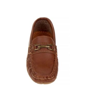 Little Boys Loafer Easy Slip-on Metal Accent Classic Style Formal Wear Comfort Fit Durable