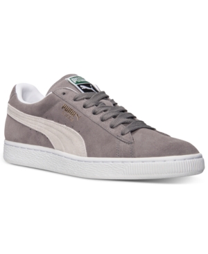 Puma Mens Suede Classic+ Casual Sneakers from Finish Line