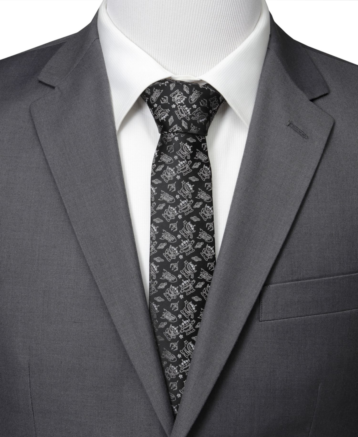 Men's Toy Story Alien Print Tie