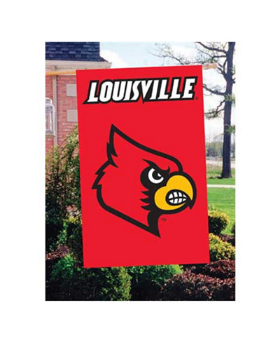 Party Animal Louisville Cardinals Applique House Flag