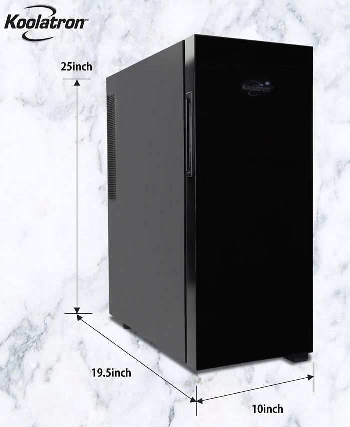 Koolatron Urban Series 12 Bottle Wine Cooler, 1' Cubic Macy's