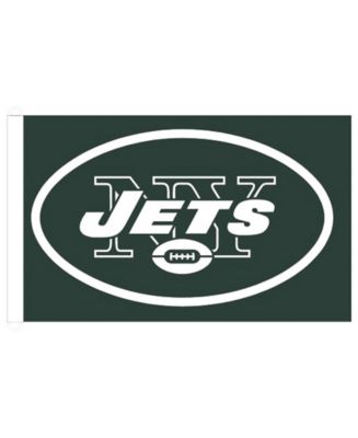 WinCraft New York Jets Garden Flag Set | 13x18 Inch Double Sided Flag With 40" Steel Pole Stand