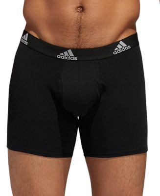 adidas Men\'s Big and Tall 3-Pack Stretch Cotton Boxer Briefs - Macy\'s