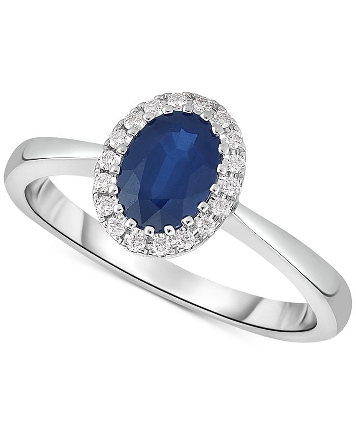 Macy's store sapphire rings