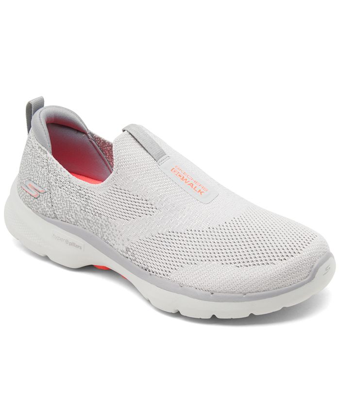 Skechers Women's GO walk 6 - Glimmering Slip-On Walking Sneakers from ...