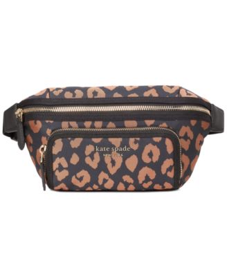 kate spade leopard fanny pack