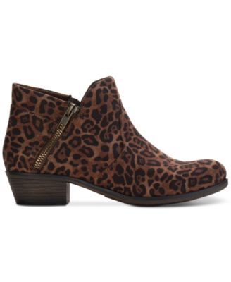 leopard booties macys