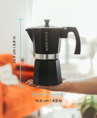 Milano Stovetop Espresso Maker Moka Pot 9 Espresso Cup Size 15.2 oz