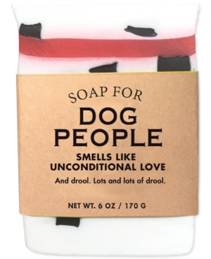 Whiskey River Soap Co Dog People Soap In White