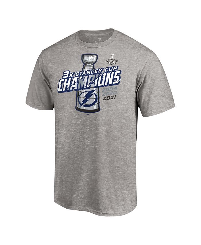 Authentic NHL Apparel Tampa Bay Lightning Men's Stanley Cup Multi Champ