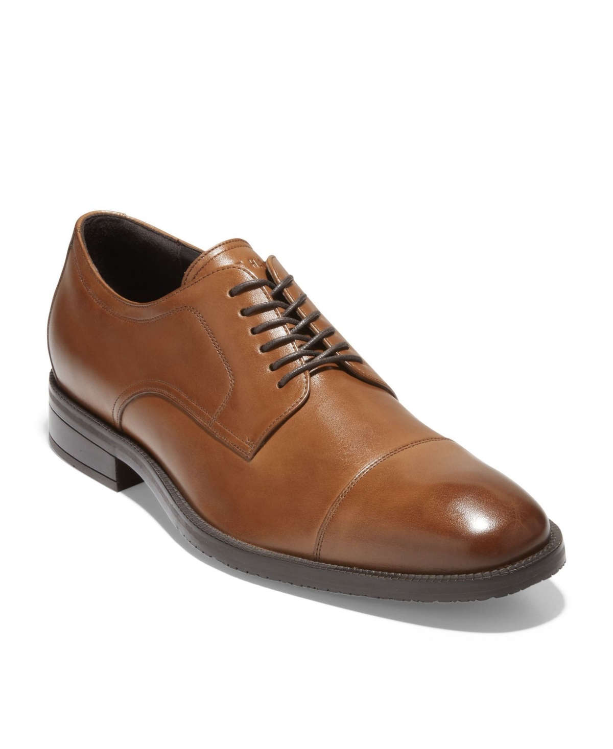 Men's Modern Essentials Cap Oxford Shoes - British Tan