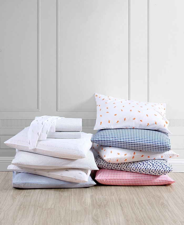 Poppy & Fritz Cloud Cotton Percale Sheet Set, Twin Macy's
