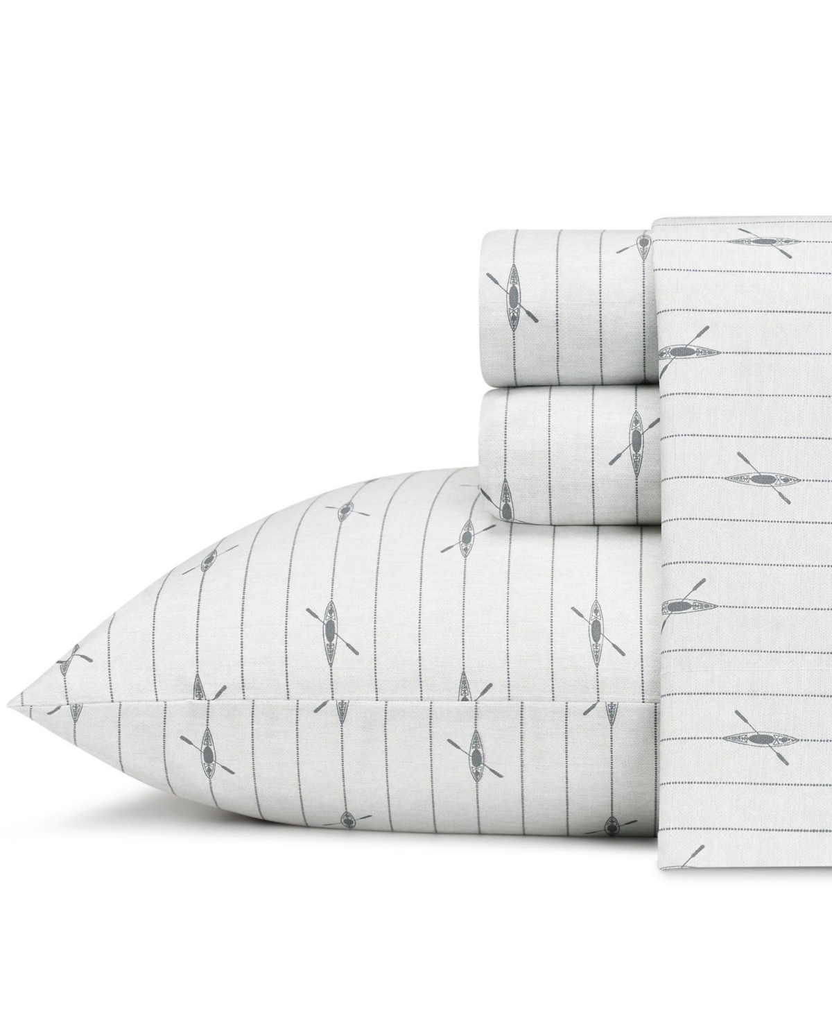 Eddie Bauer Downstream Percale Sheet Set In Downstream