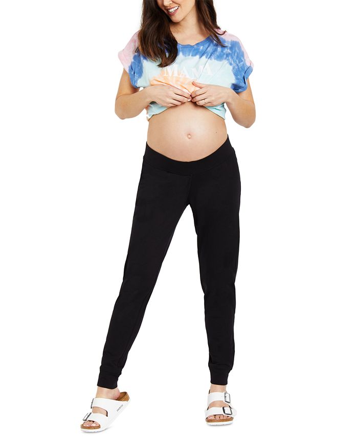 Motherhood Maternity Under Belly Maternity Jogger Pants Macy's