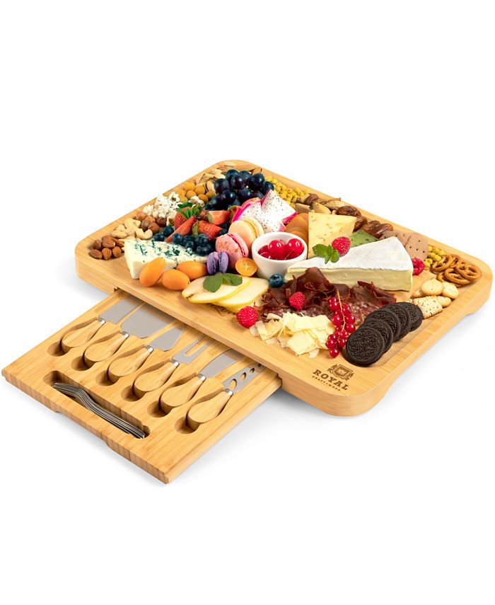  ROYAL CRAFT WOOD Charcuterie and Cheese Boards Set