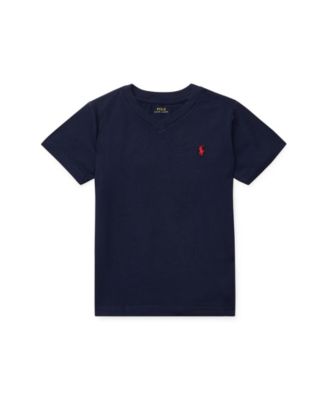 폴로 랄프로렌 Polo Ralph Lauren Little Boys Cotton Jersey V-Neck T-Shirt