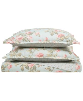 Madelynn Cotton Reversible 2 Piece Duvet Cover Set, Twin