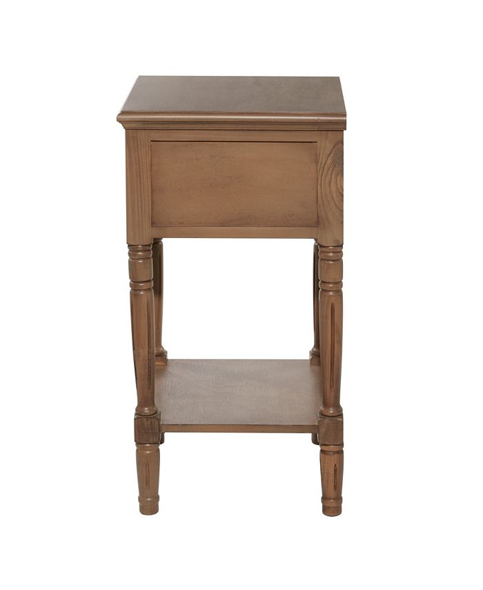 Rosemary Lane Traditional Wood Accent Table Macy's