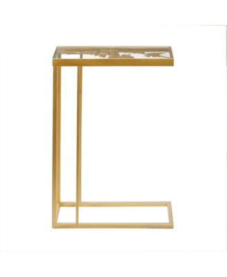 Metal Contemporary Accent Table