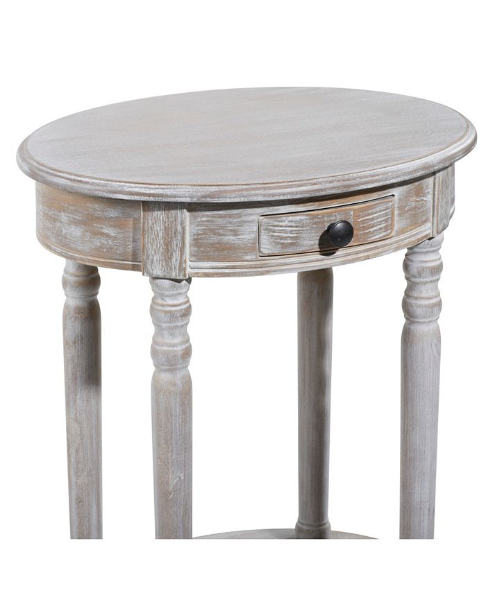 Rosemary Lane Farmhouse Accent Table Macy's