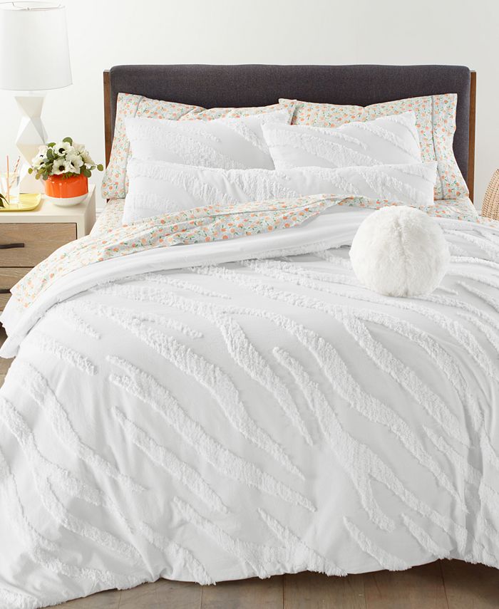 Whim by Martha Stewart Zebra 3Pc. King Comforter Set, Created for Macy's Macy's