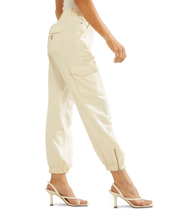 GUESS Bowie Cargo Chino Pants & Reviews - Pants & Capris - Women - Macy's