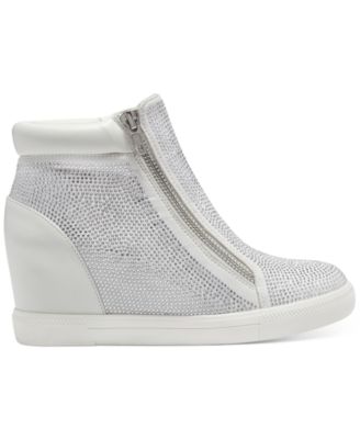 female wedge sneakers