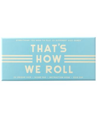 Brass Monkey That's How We Roll Dice Game Set