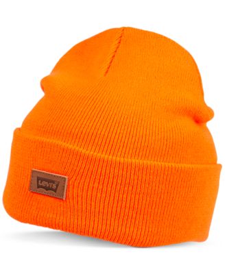 levi's neon beanie