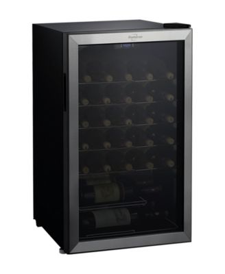 whirlpool 35 bottle wine fridge