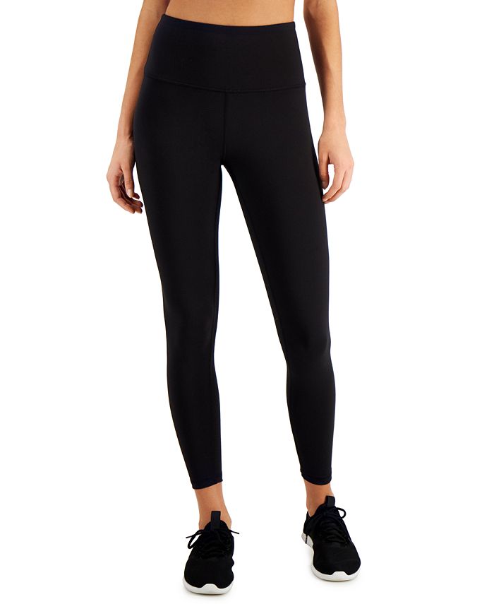 ID Ideology Women's Compression Back-Zip 7/8 Leggings, Created for Macy ...