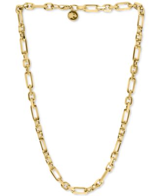 EFFY Collection - Men's Open Oval Link 22" Chain Necklace in 14k Gold-Plated Sterling Silver