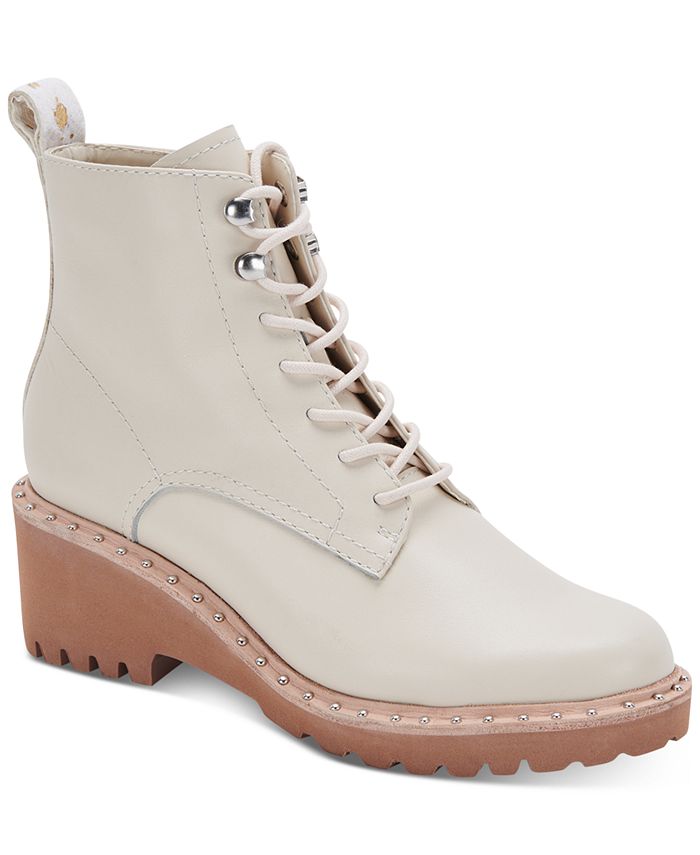 wedge combat boots