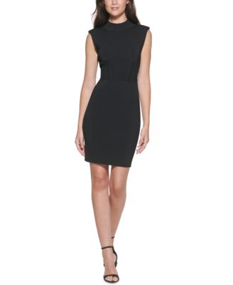 macys guess dress black