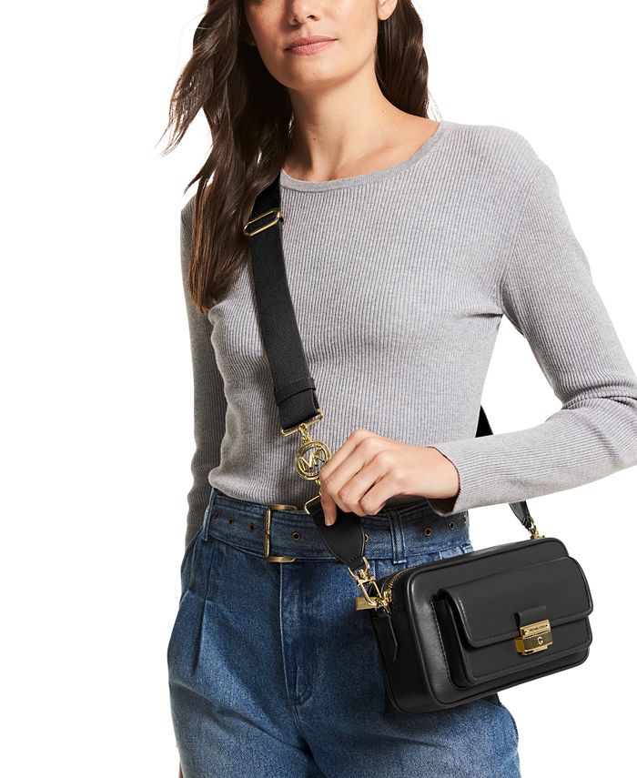 Michael Kors Bradshaw Medium Pocket Camera Crossbody & Reviews Women