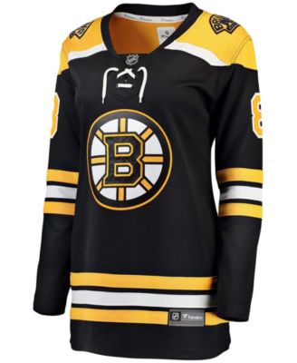 Women's David Pastrnak Black Boston Bruins Home Premier Breakaway Player Jersey
