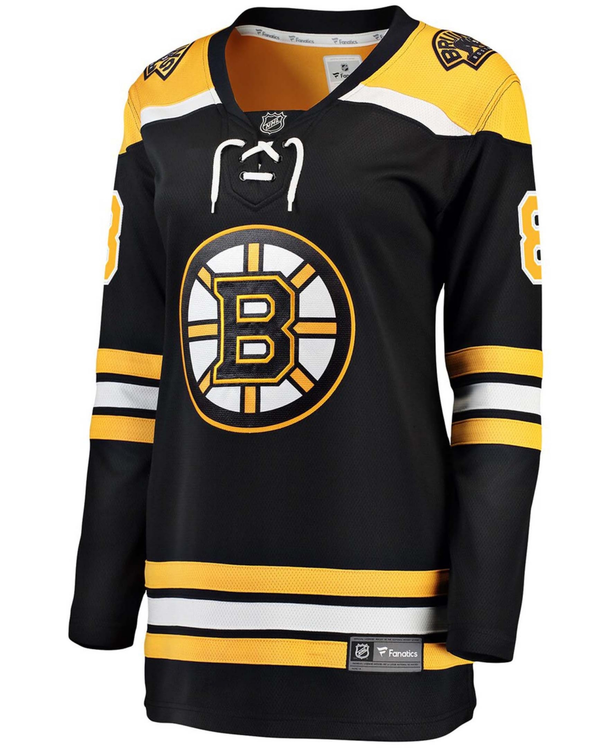 Women's David PastrnakBoston Bruins Home Premier Breakaway Player Jersey - Black