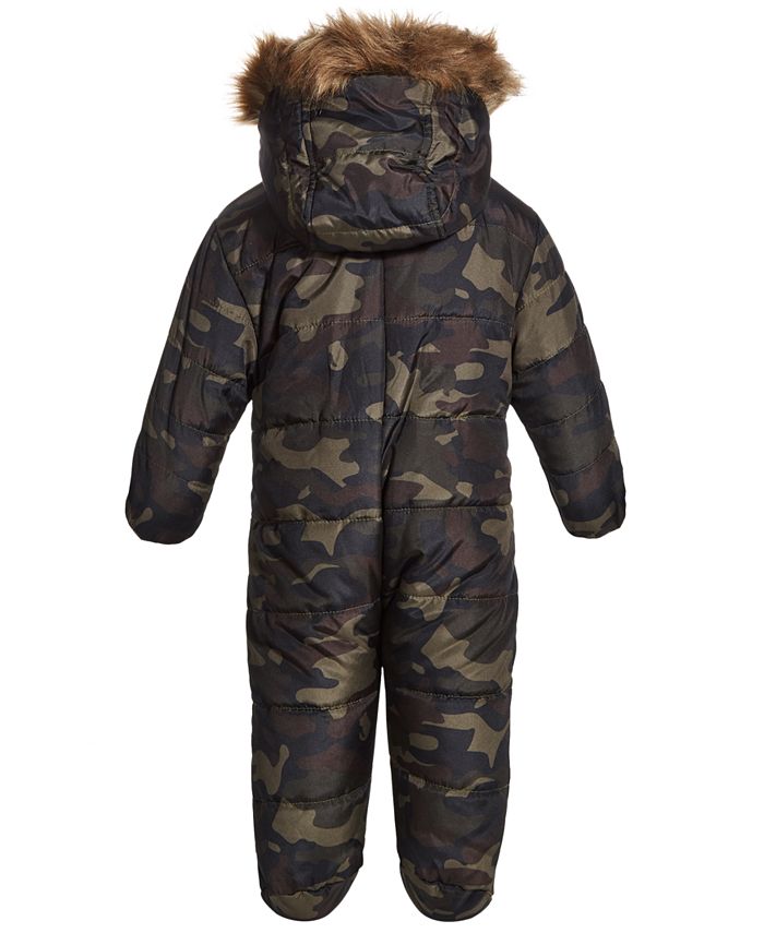 S Rothschild & CO Baby Boys CamoPrint Snowsuit with Hood Macy's