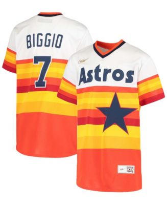 Nike Big Boys and Girls Craig Biggio White Houston Astros Home
