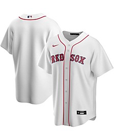 Men's White Boston Red Sox Home Replica Team Jersey