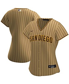 Women's Tan San Diego Padres Alternate Replica Team Jersey