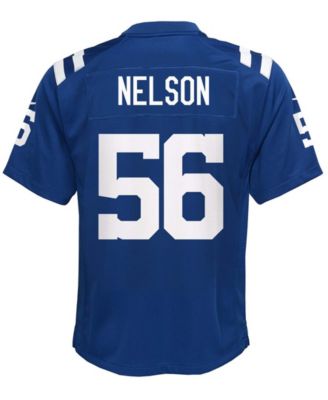 Big Boys and Girls Quenton Nelson Indianapolis Colts Alternate Game Jersey