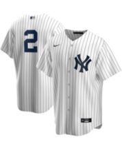 Youth New York Yankees DJ LeMahieu Nike Heathered Gray Player Name & Number  T-Shirt