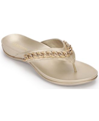 Glam 2.0 Chain Thong Flat Sandals 