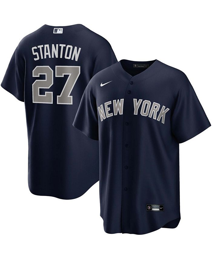 Nike Men's Giancarlo Stanton Navy New York Yankees Alternate Replica Player  Jersey - Macy's