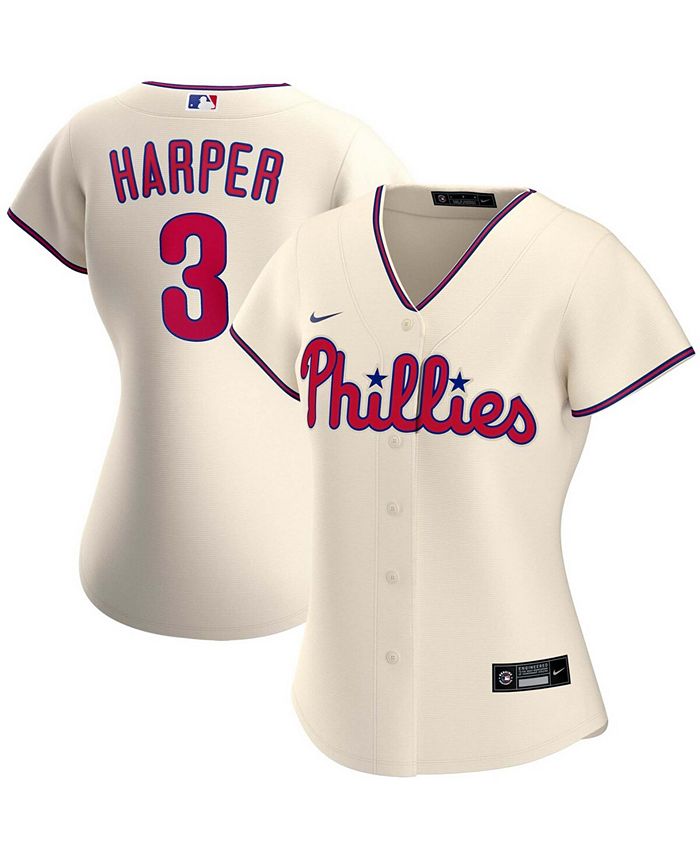 Shirts, Philadelphia Phillies Bryce Harper Cream Jersey